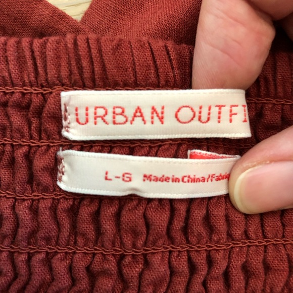 COPY - UO Linen Midi Dress - Picture 7 of 8